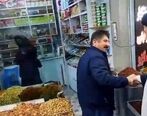 چرا زن سنندجی در بازار، پشتش را به رئیس جمهور کرد ؟ + فیلم